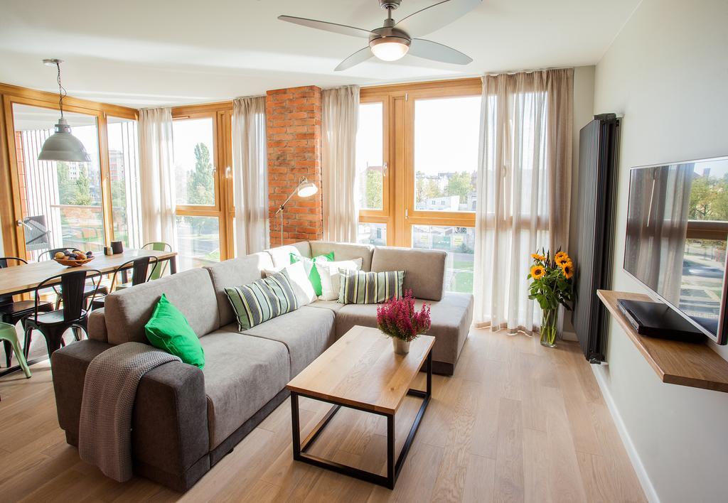 Staywin Riverfront Lofts Danzig Exterior foto